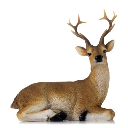 JELEŇ LEŽIACI HNEDÝ POLY 18*8,5*16,5CM