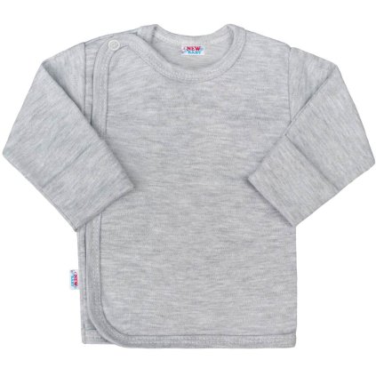 Kojenecká košilka New Baby Classic II šedá 50
