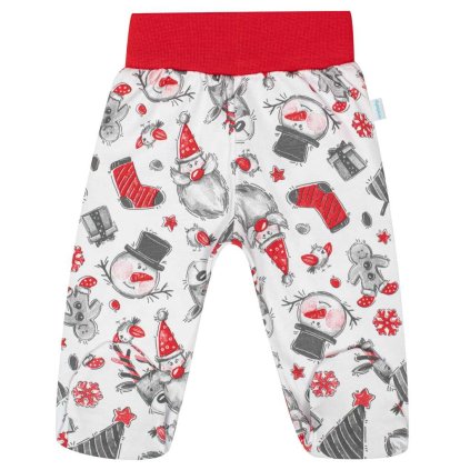 Kojenecké bavlněné polodupačky New Baby Christmas 62 (3-6m)