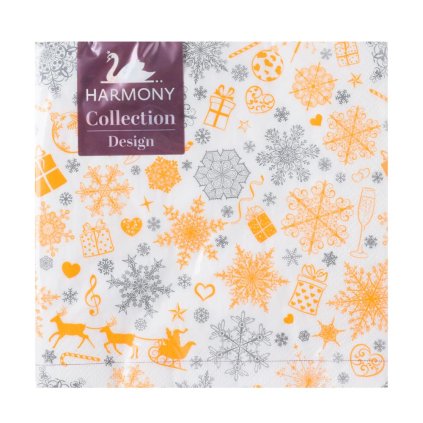 369W33-3 SERVÍTKY HARMONY /3VR/ 20KS VARIOUS XMAS SUPER CENA!