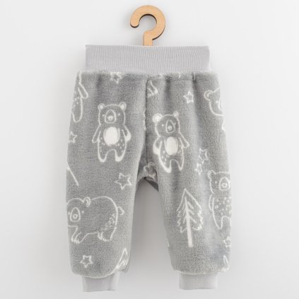Kojenecké Wellsoft zimní tepláčky New Baby Winter times 62 (3-6m)