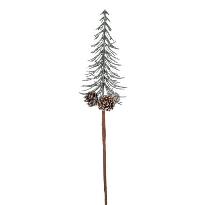 ZÁPICH STROMČEK,ŠIŠKY, GLITER 37CM