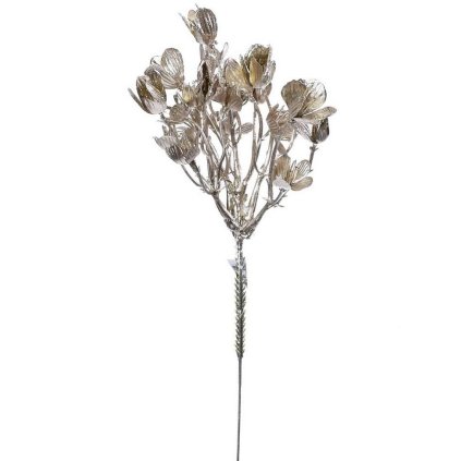 VETVIČKA LÍSTKY STRIEB. 25cm