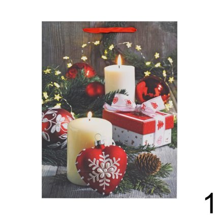 DARČEKOVÁ TAŠKA VIANOCE M 25.5*33*10