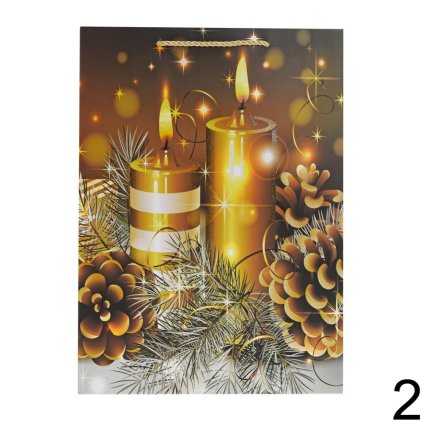 DARČEKOVÁ TAŠKA L 30*41*12 VIANOCE