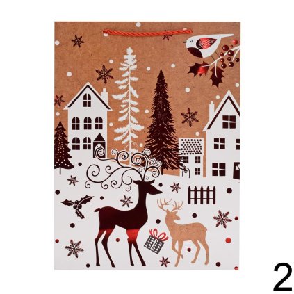 DARČEKOVÁ TAŠKA VIANOCE 40*30*12CM
