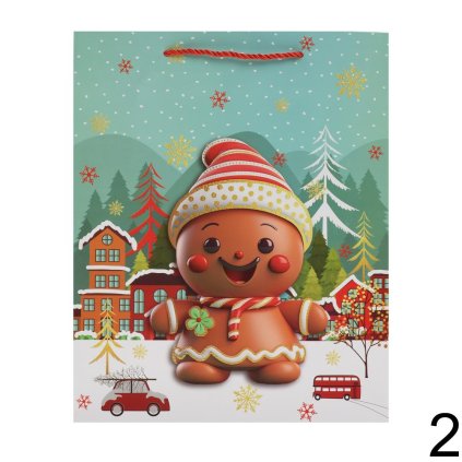 DARČEKOVÁ TAŠKA VIANOCE 32*26*12CM