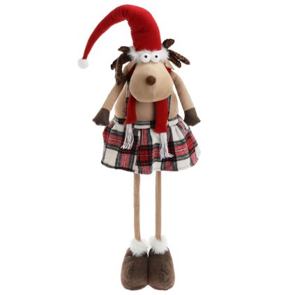 SOB V ŠATÁCH TEXTIL 130CM ČERVENÝ