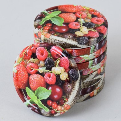 pevná cena VIEČKA S/10 ovocie FI82 1981 /CAPKPL82OW21