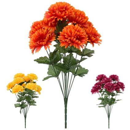 KYTICA CHRYZANTÉMA x10 MIX/3F 44CM