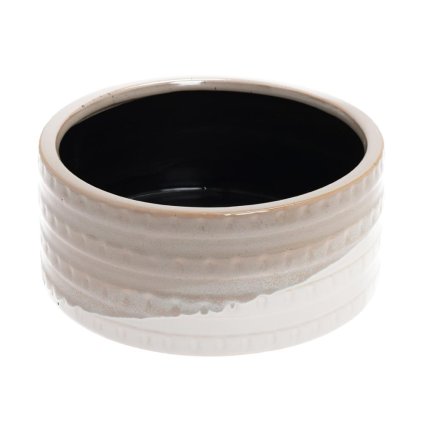 MISA TROJFAREBNÁ  KERAMIKA 22.4*22.4*9.5 HNEDÝ