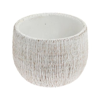 OBAL KERAMIKA 13.3*13.3*10.5 BIELY