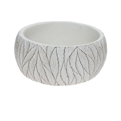 OBAL LISTY KERAMIKA 20.5*20.5*10.3 BIELY