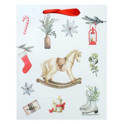 AGB2014203 TAŠKA darč. V25x20+10cm gift time