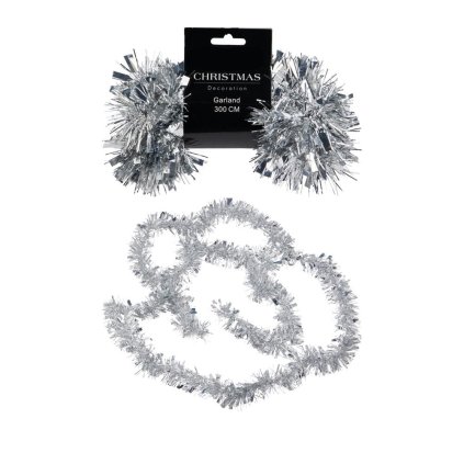 GIRLANDA strieborná 3m 200x90x60mm, CAA754310