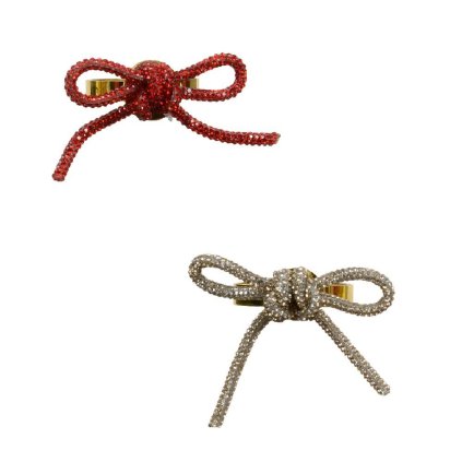 KRUŽKY na servítky plast S/4 //6.5cmx5.5cmx3.2cm