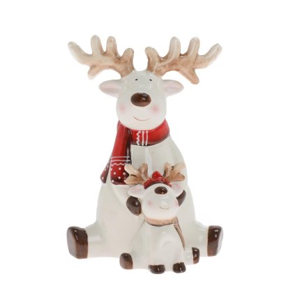 SOBÍKY BIE/ČER PORCEL. 11,2*9,5*16CM