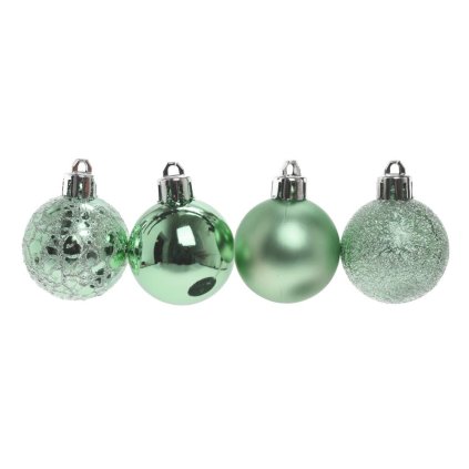 GULE PLAST. BL. ZELENÉ LESK/MAT/PIESK/MRAZ S/12 4CM