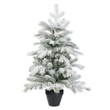 SUPER CENA VIANOČNÝ STROMČEK ZAŤAŽ. GRANDIS MINI TREE SNEH  51XV75CM 681145