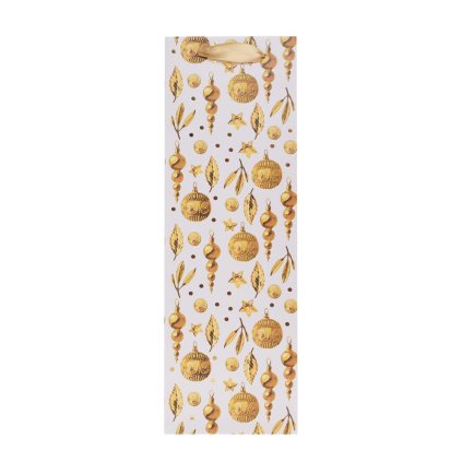 AGB2017004 TAŠKA darč. V37x12+10cm Golden Glow bottle