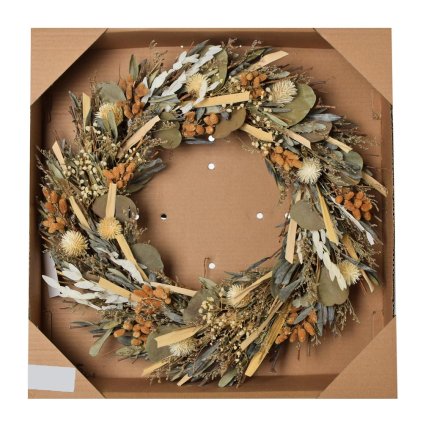 VENIEC SUŠ.,BODL, EUCAL,GYPS, MIX TRÁVY,KRÉ/HNE/SIV.ZEL 46CM