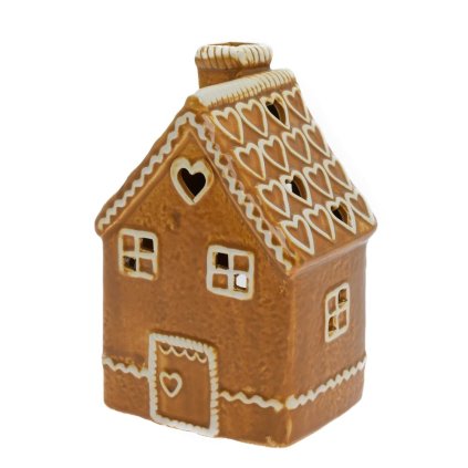 PERNÍKOVÝ DOMČEK NA SVIEČKU DOLOMIT 10,8*8,3*16,8CM