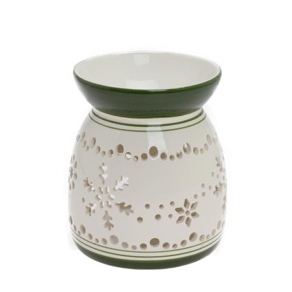 AROMALAMPA BIE/ZEL VZ. VLOČKA PORCEL 12,7*12,7*14,4CM