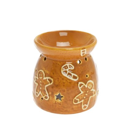 AROMALAMPA HNEDÁ VZ. PERNÍK DOLOMIT 10,8*10,8*11,3CM