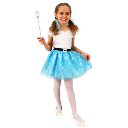 Dětská sukně Zimní princezna