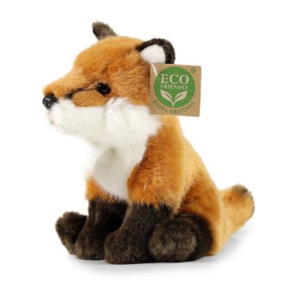 Plyšová liška sedící