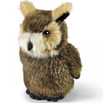 Plyšový pták výr