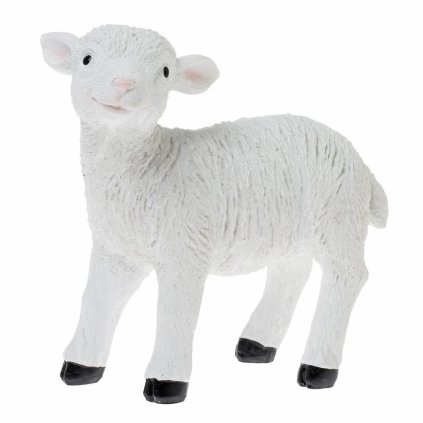 OVCA POLY 25x9x23CM BIELA