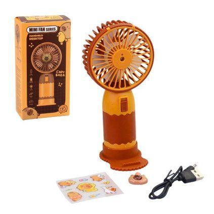 Ventilátor kapybara na baterie