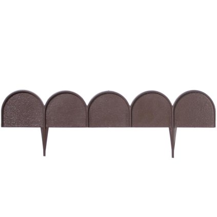 AKCE IKRA GARDEN LINE OBRUBA ZATLOUKACÍ HNĚDÁ 10mxh9CM