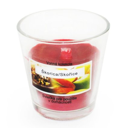 V4-ČIRÁ VE SKLE SOJ.VOSK S PARAF.RED ŠKOR.