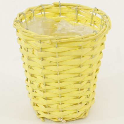 PROUTÍ OBAL ŽLUTÝ 14 H14CM