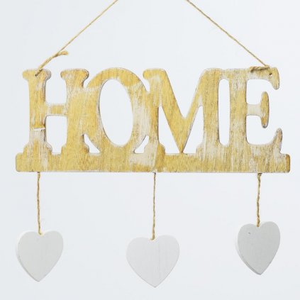 AKCE ZÁVES DŘEVO MIX HOME,LOVE BÍLÉ