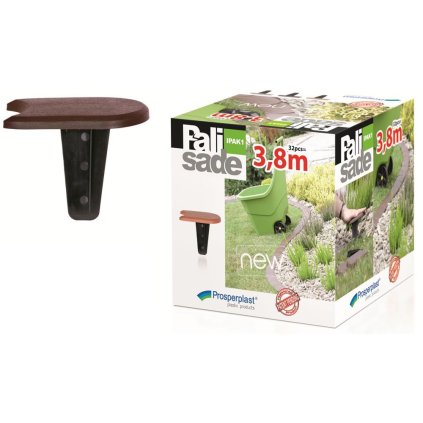 IPAK1 PALISÁDA HNĚDÁ 3,827mxh11,5/1,2CM