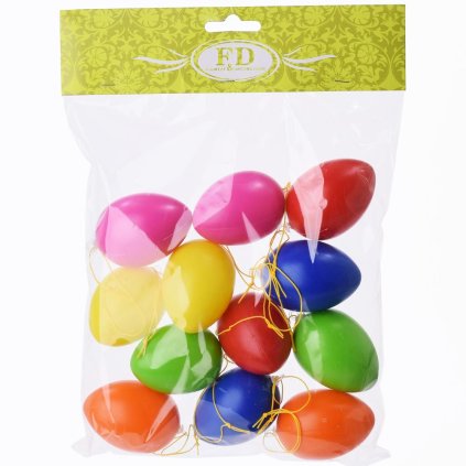 VAJÍČKA BAREVNÉ 6CM S/12