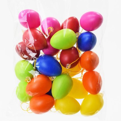 VAJÍČKA BAREVNÉ 4CM S/24