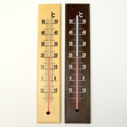 Teploměr pokojový dřev.29cm