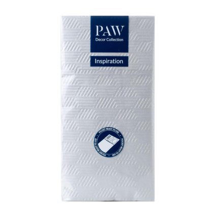 SDP102508 SERVÍTKY 40x40cm/16ks/3vrst. NSPIRATION TEXTURE silver