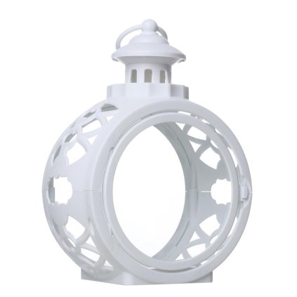 LAMPÁŠ OKRÚHLY PRÁZDNY S DVIERKAMI BIELY 3/24/YZE 22x17x10cm