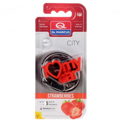 pevná cena DR. MARCUS CITY STRAWBERRIES - I LOVE MY CAR (D2)