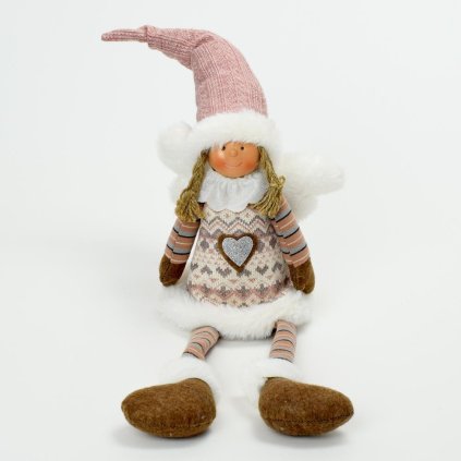 ANJEL SEDIACI TEXTIL 50CM SUPER CENA!