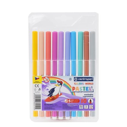 pevná cena POPISOVAČ PASTEL 7550/10KS