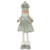 DIEVČA STOJACE MENTOL/BIE TEXTIL 16*10*41CM