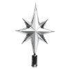 HVIEZDA /špic polyst. strieborný 6.5x14.5x 25.5cm
