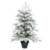 SUPER CENA VIANOČNÝ STROMČEK ZAŤAŽ. GRANDIS MINI TREE SNEH  51XV75CM 681145