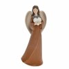 ANJEL HNEDÝ SO SRDCOM POLY 9*7,1*22,8CM